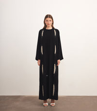 عباية سوداء فخمة مديحة 1