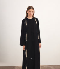 عباية سوداء فخمة مديحة 2