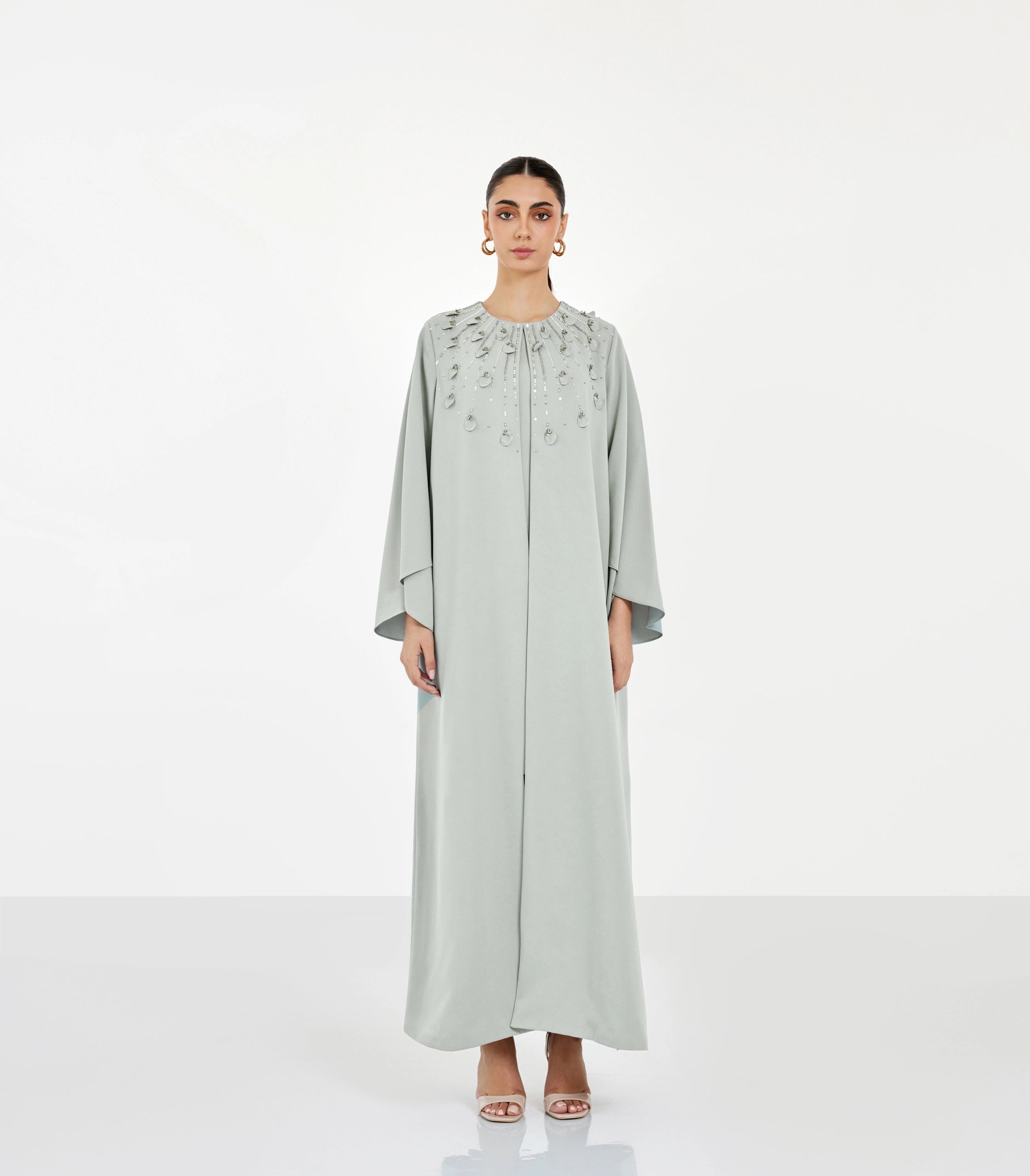 عباية ملونة فخمة جمانة 1