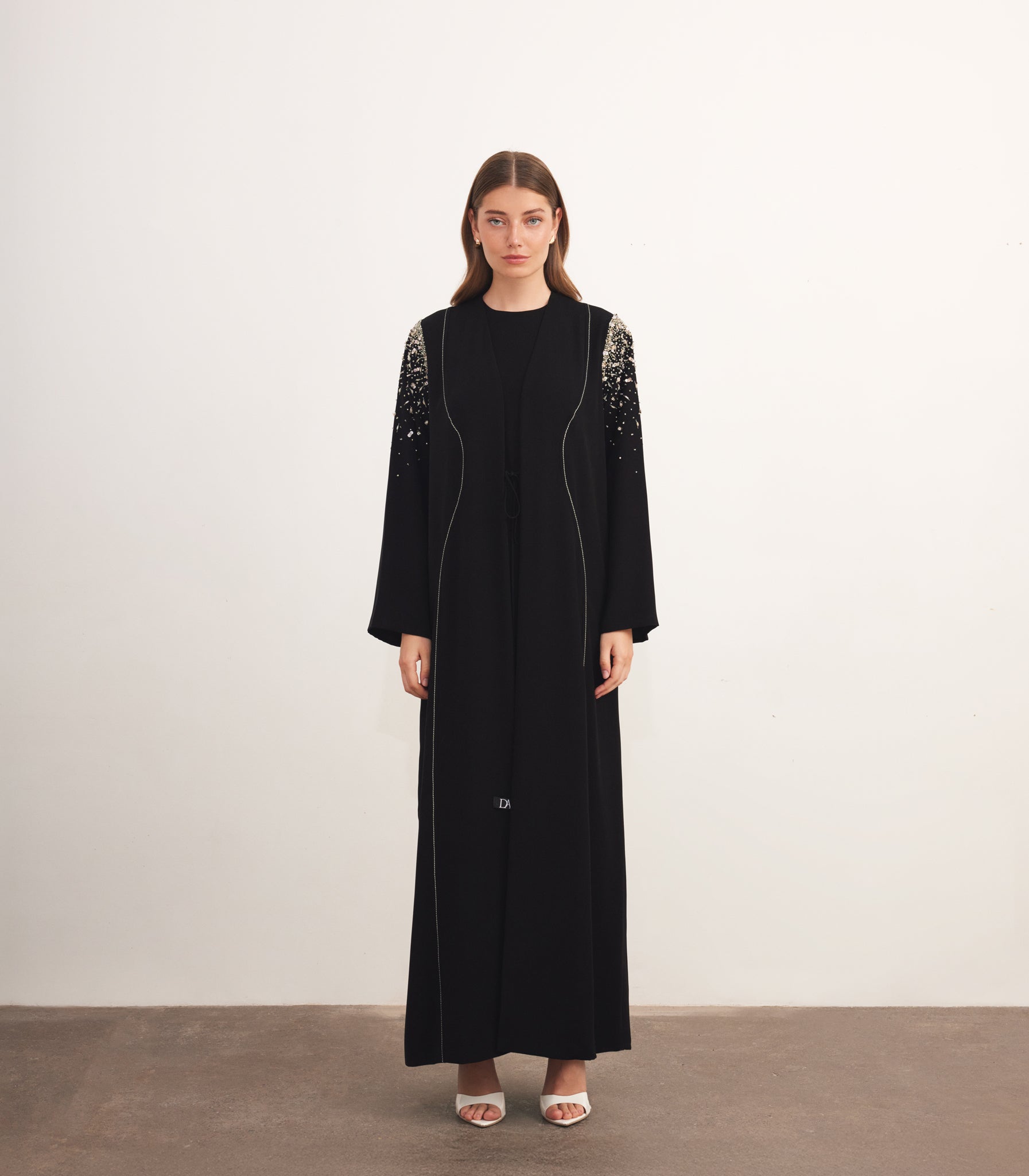 عباية سوداء فخمة ميساء 1