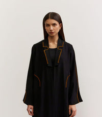 عباية سوداء فخمة فيجا 2