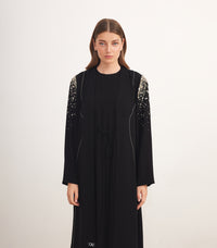 عباية سوداء فخمة ميساء 2