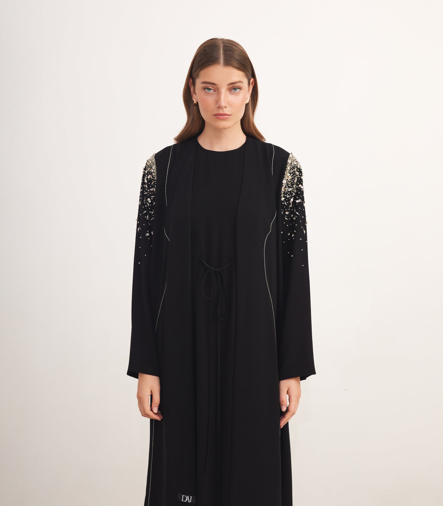 عباية سوداء فخمة ميساء 2