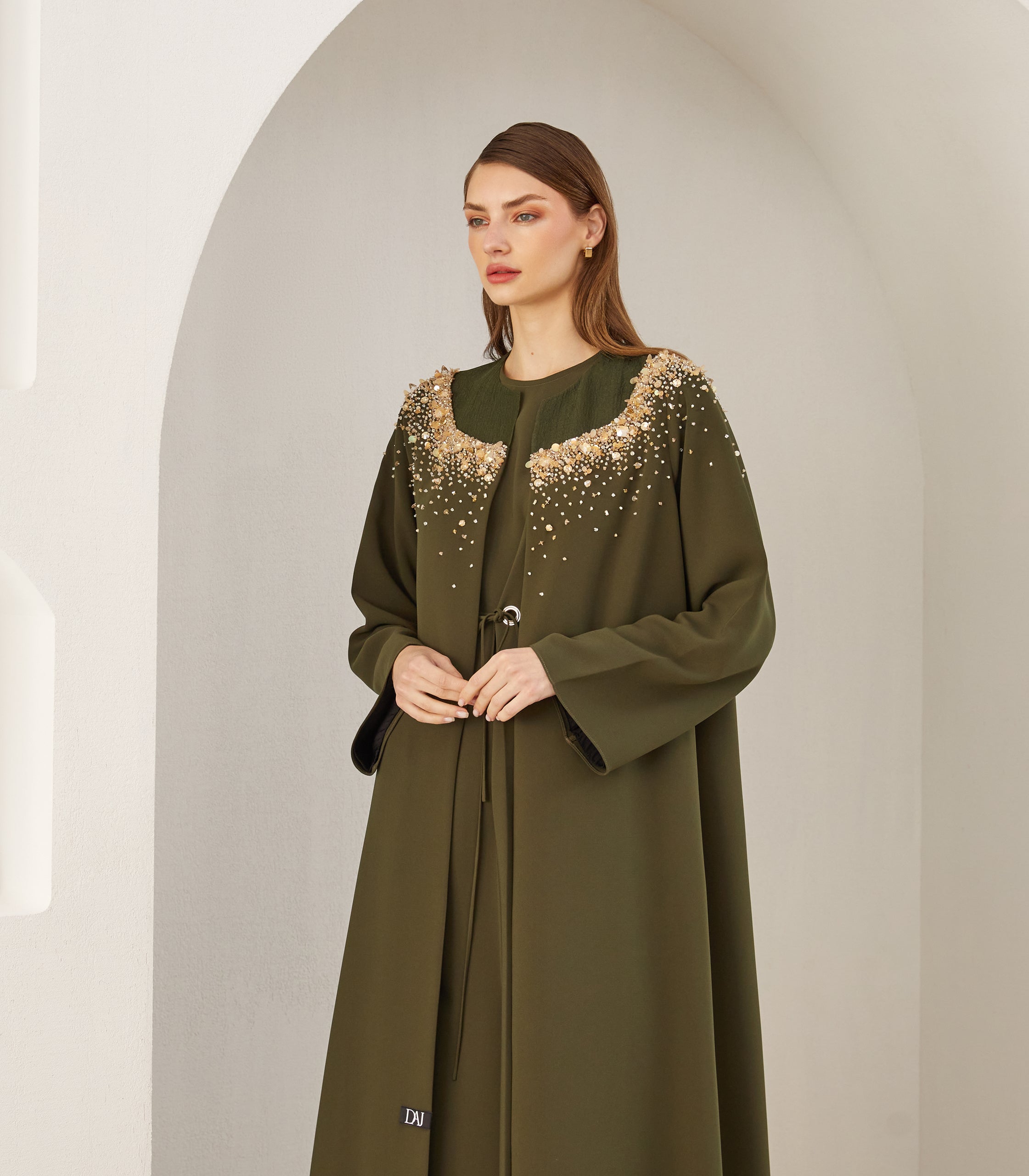 عباية ملونة فخمة وفا 2