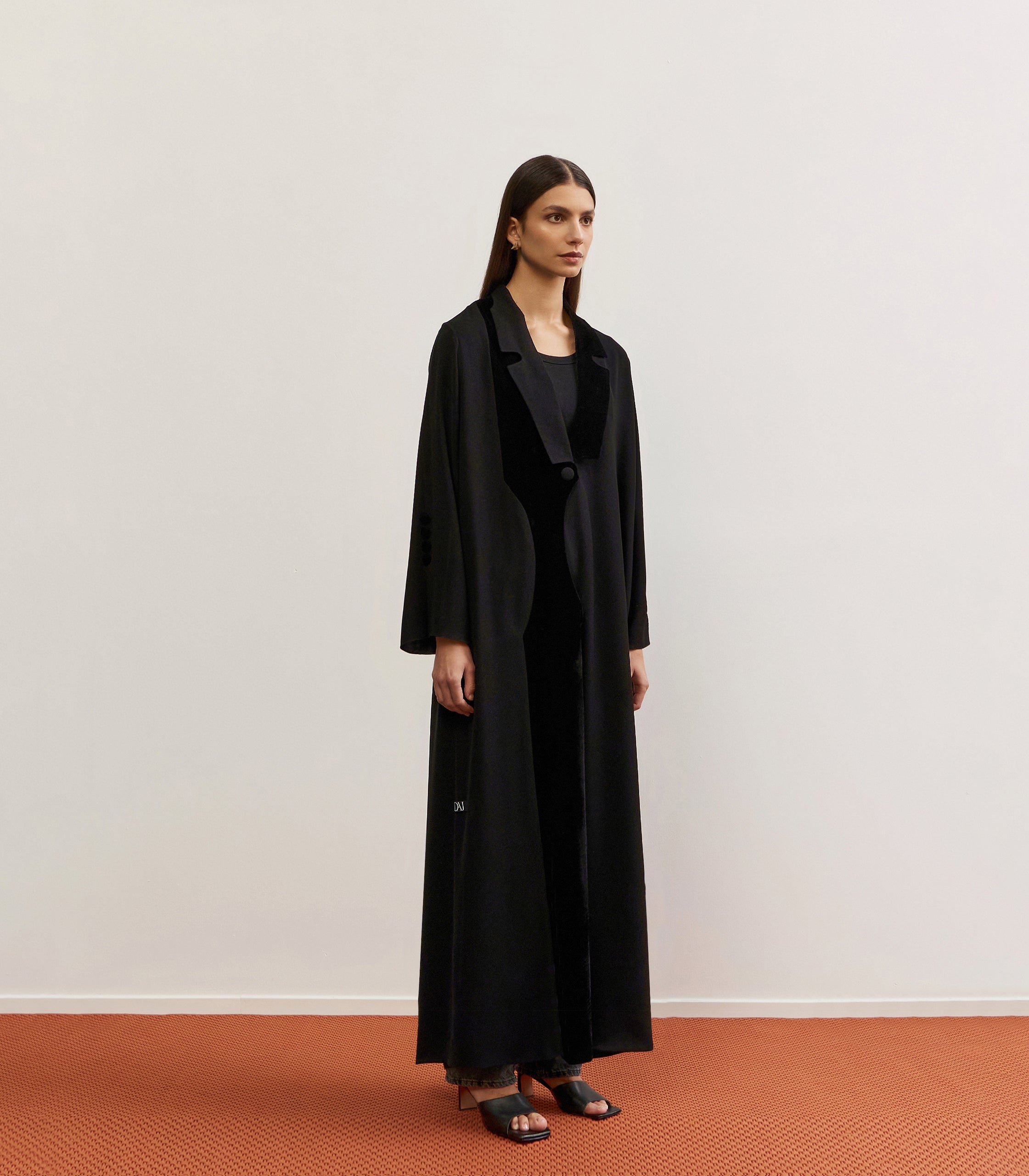 عباية سوداء فخمة فريال 1