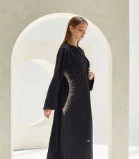 عباية سوداء فخمة صورية 2