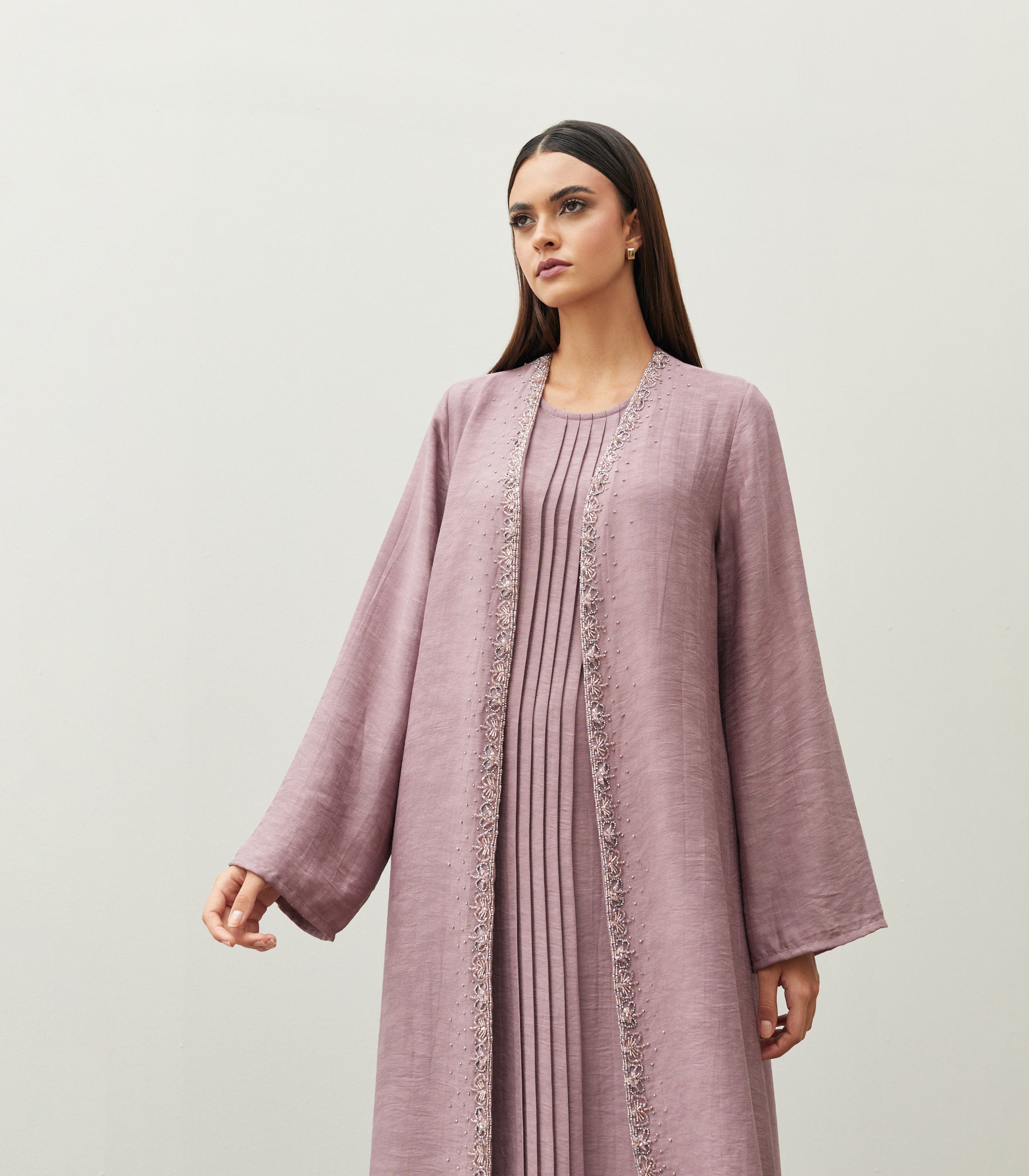 عباية ملونة فخمة زايدة 2