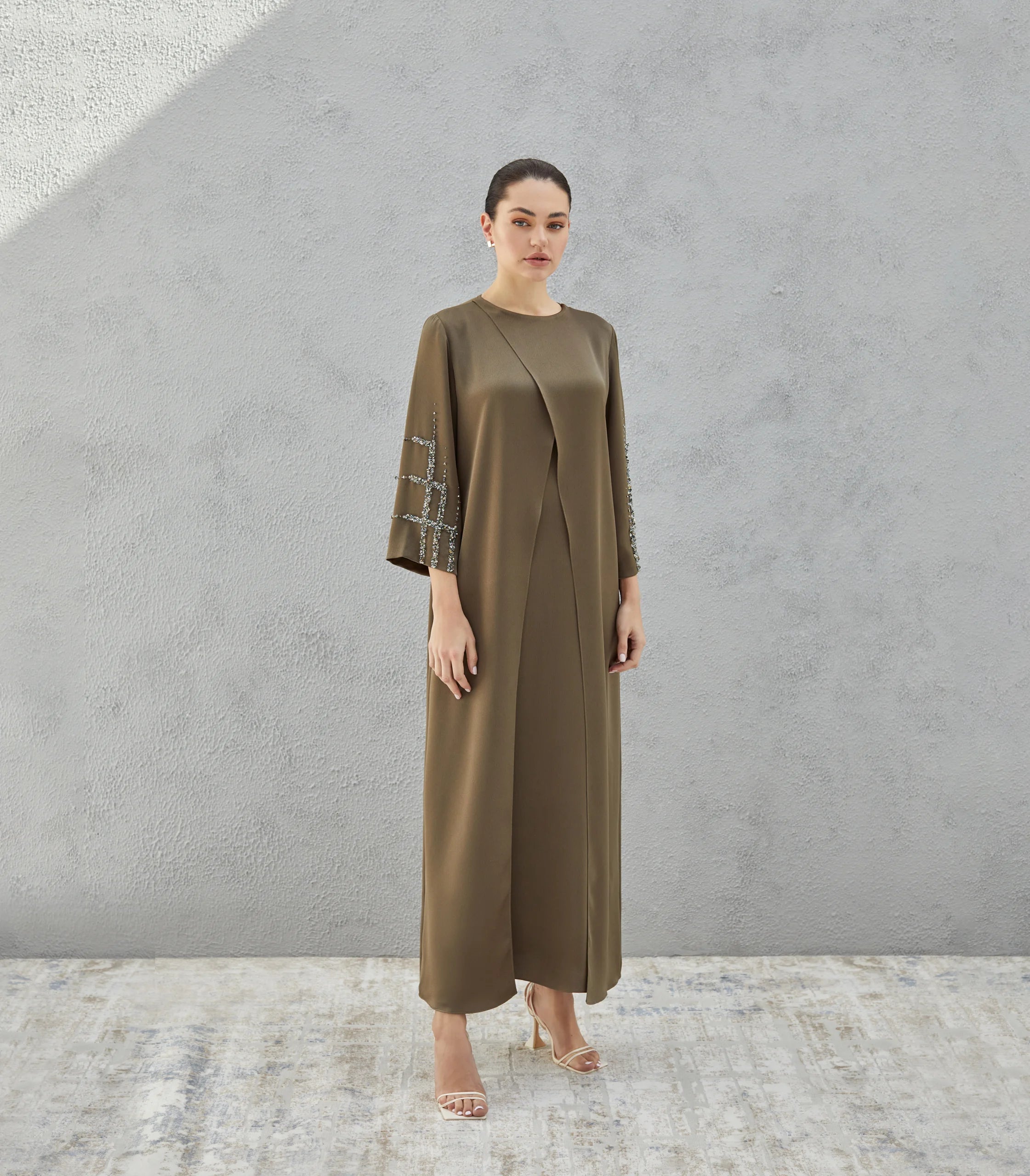 عباية ملونة فخمة زهيرة 1