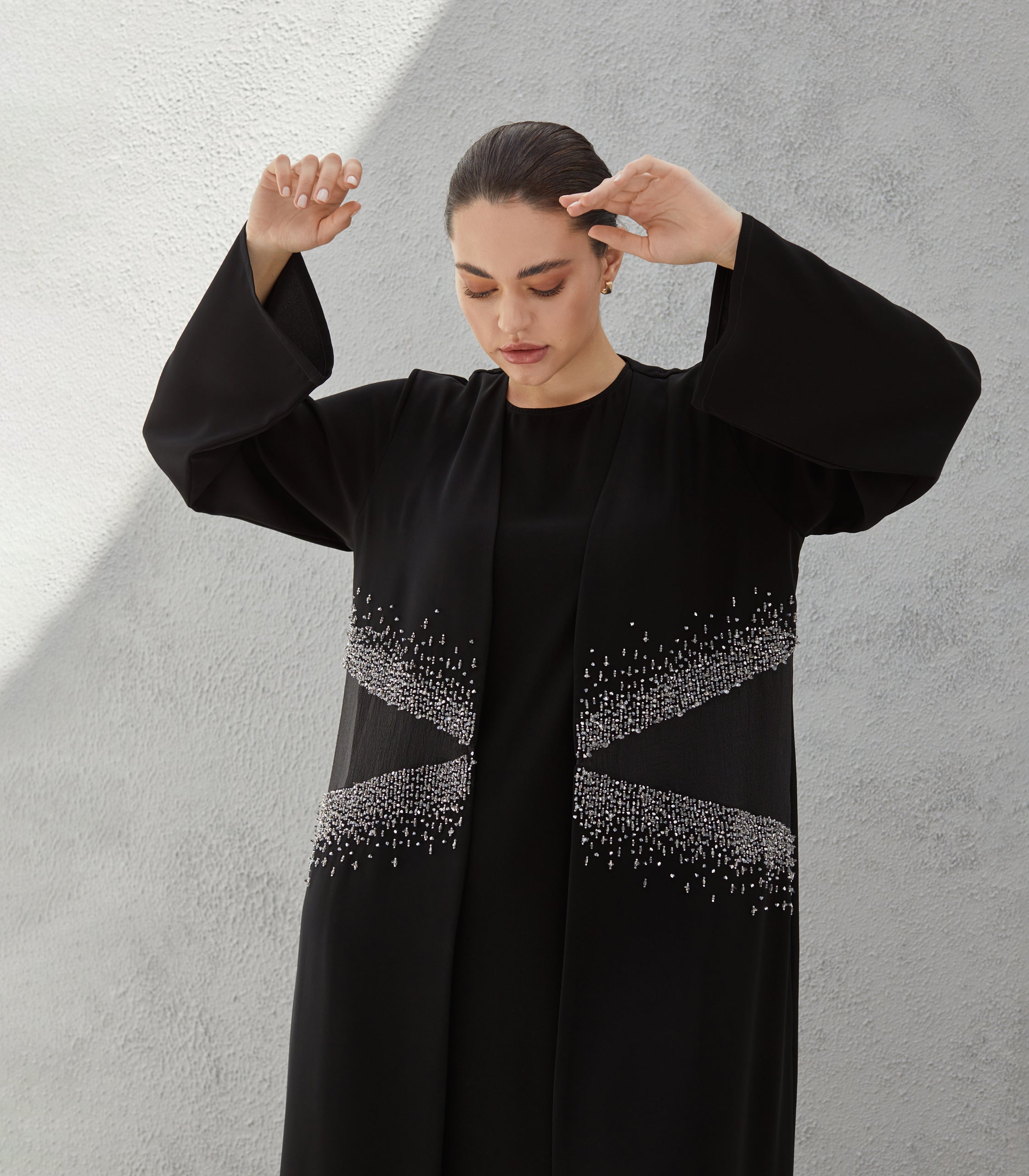 عباية سوداء فخمة عتيقة 2