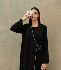 عباية سوداء فخمة صفا 2