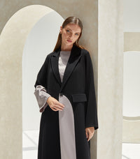 عباية سوداء فخمة سمرة 2