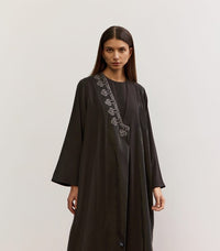 عباية سوداء فخمة شفاء 2