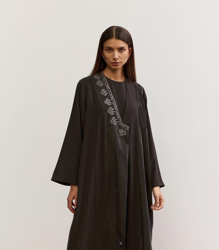 عباية سوداء فخمة شفاء 2