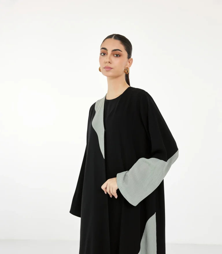 عباية سوداء فخمة سيبا 2