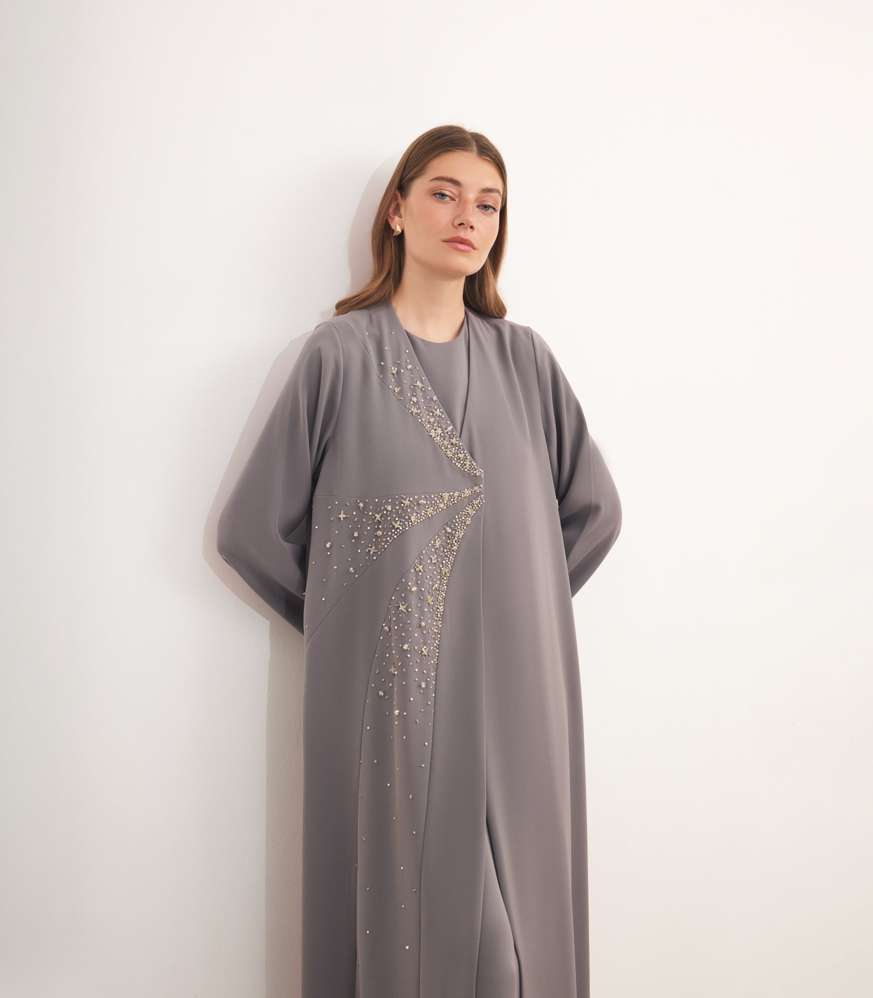 عباية ملونة فخمة خيرية 2