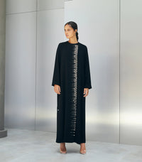 عباية سوداء فخمة تارا 1