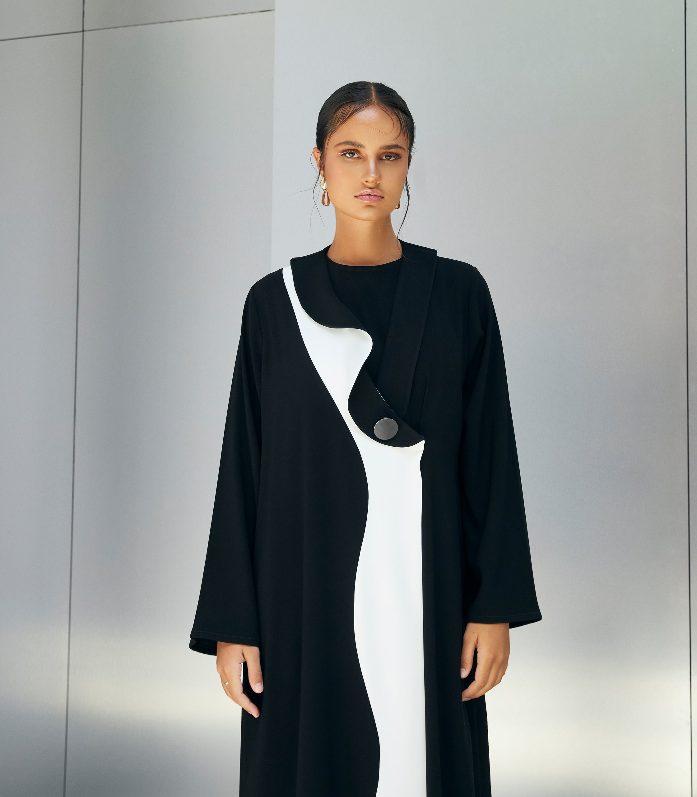 عباية سوداء فخمة ميسا 2