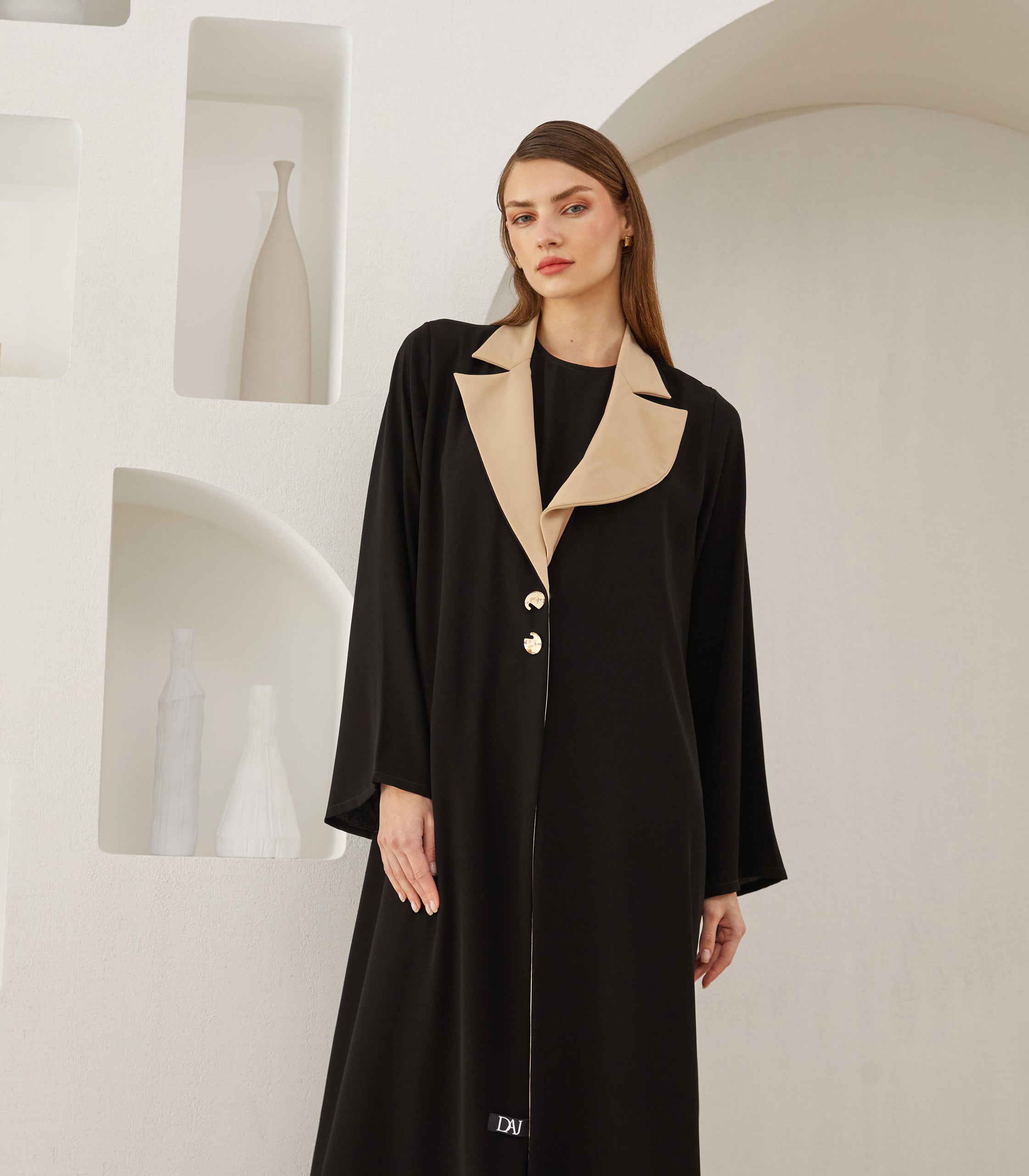 عباية سوداء فخمة ندى 2