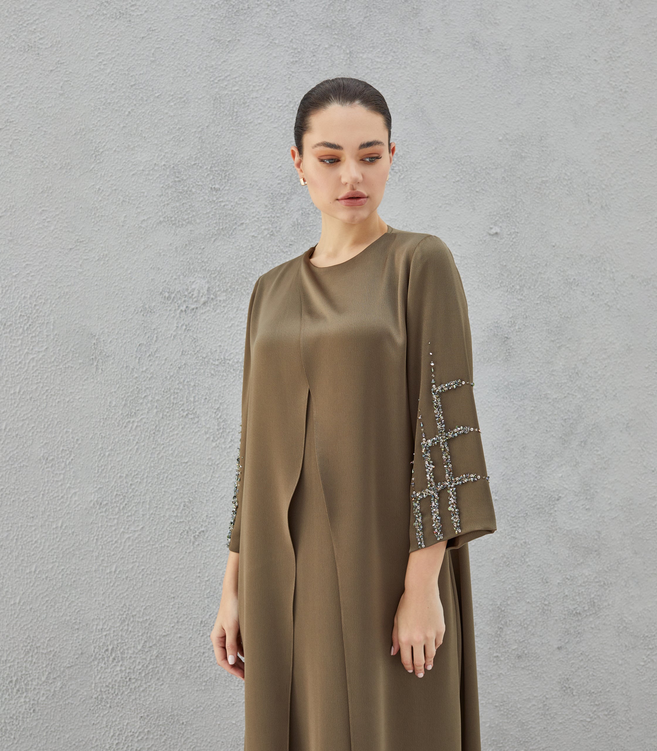 عباية ملونة فخمة زهيرة 2