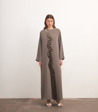 عباية ملونة فخمة ايناس 1