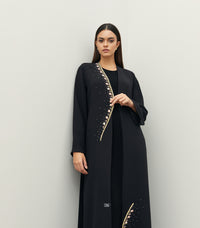 عباية سوداء فخمة أمل 2