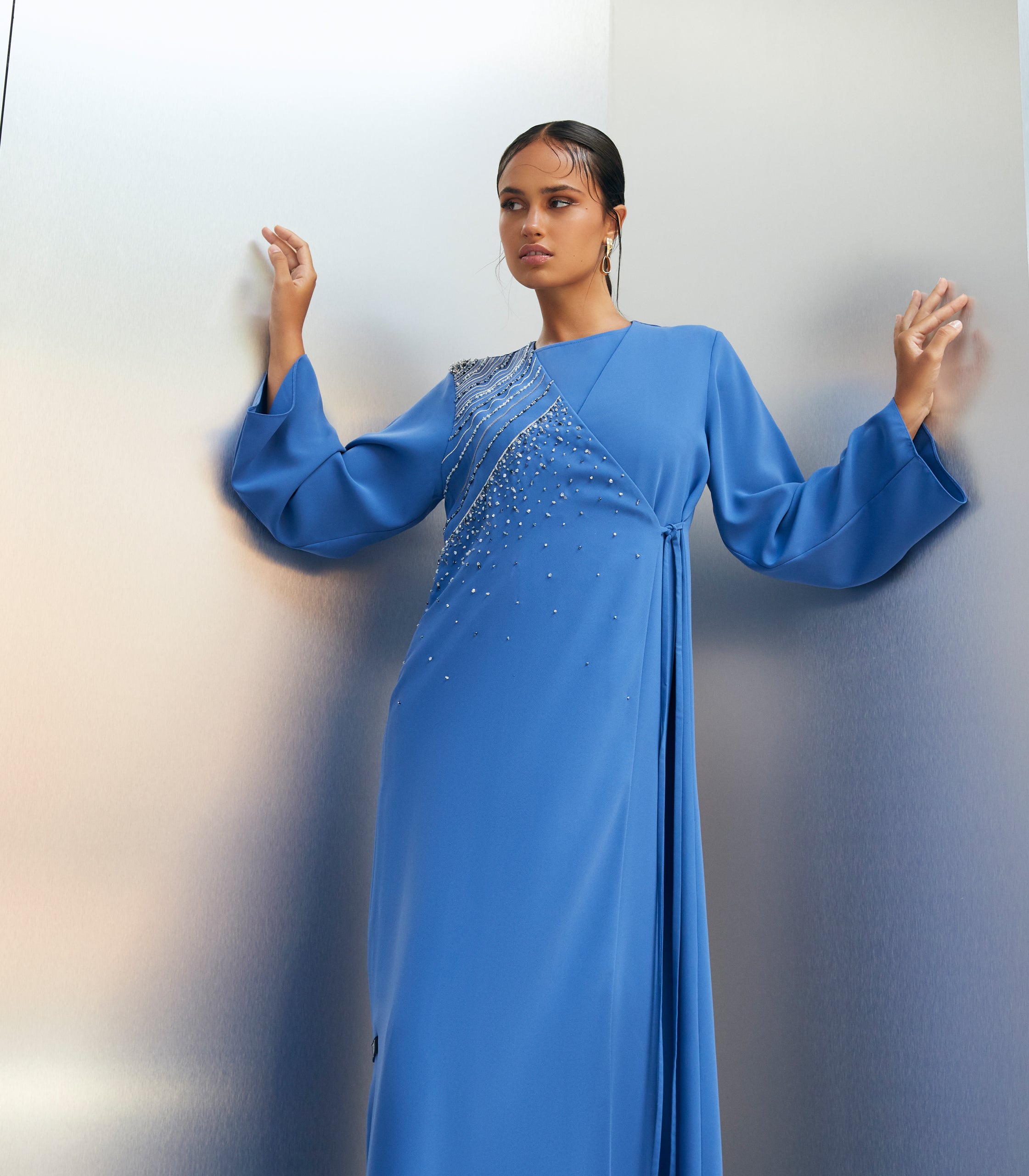 عباية ملونة فخمة روفي 2