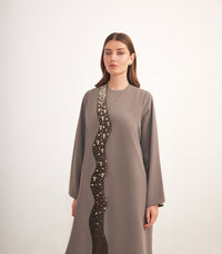 عباية ملونة فخمة ايناس 2