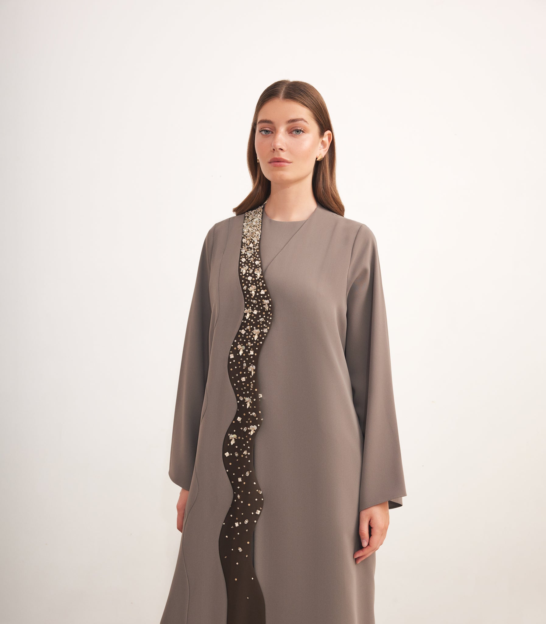 عباية ملونة فخمة ايناس 2