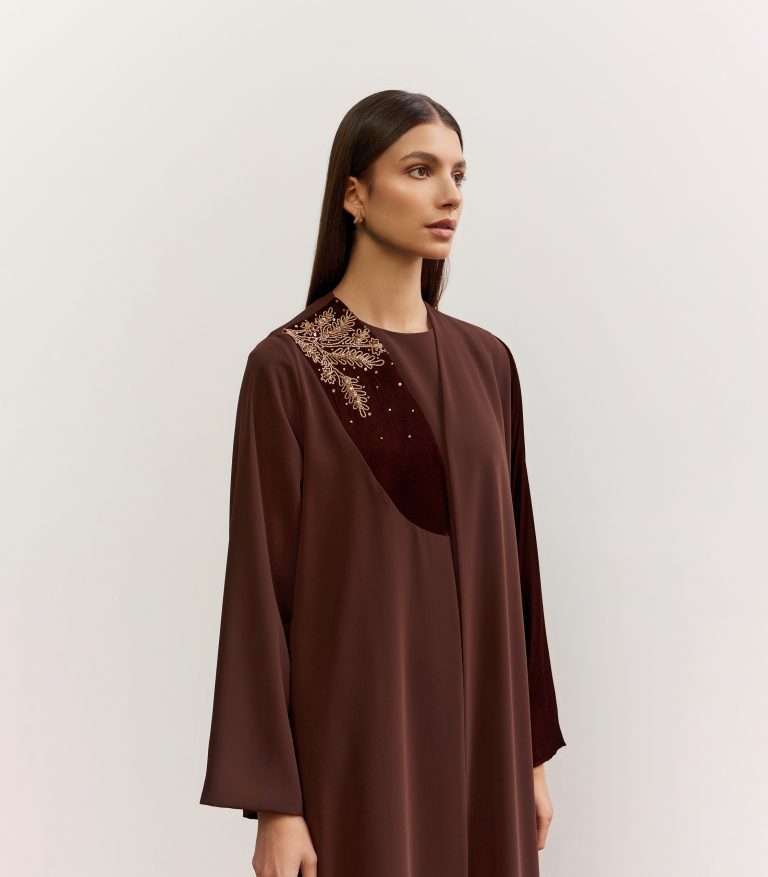 عباية ملونة فخمة لجين 2