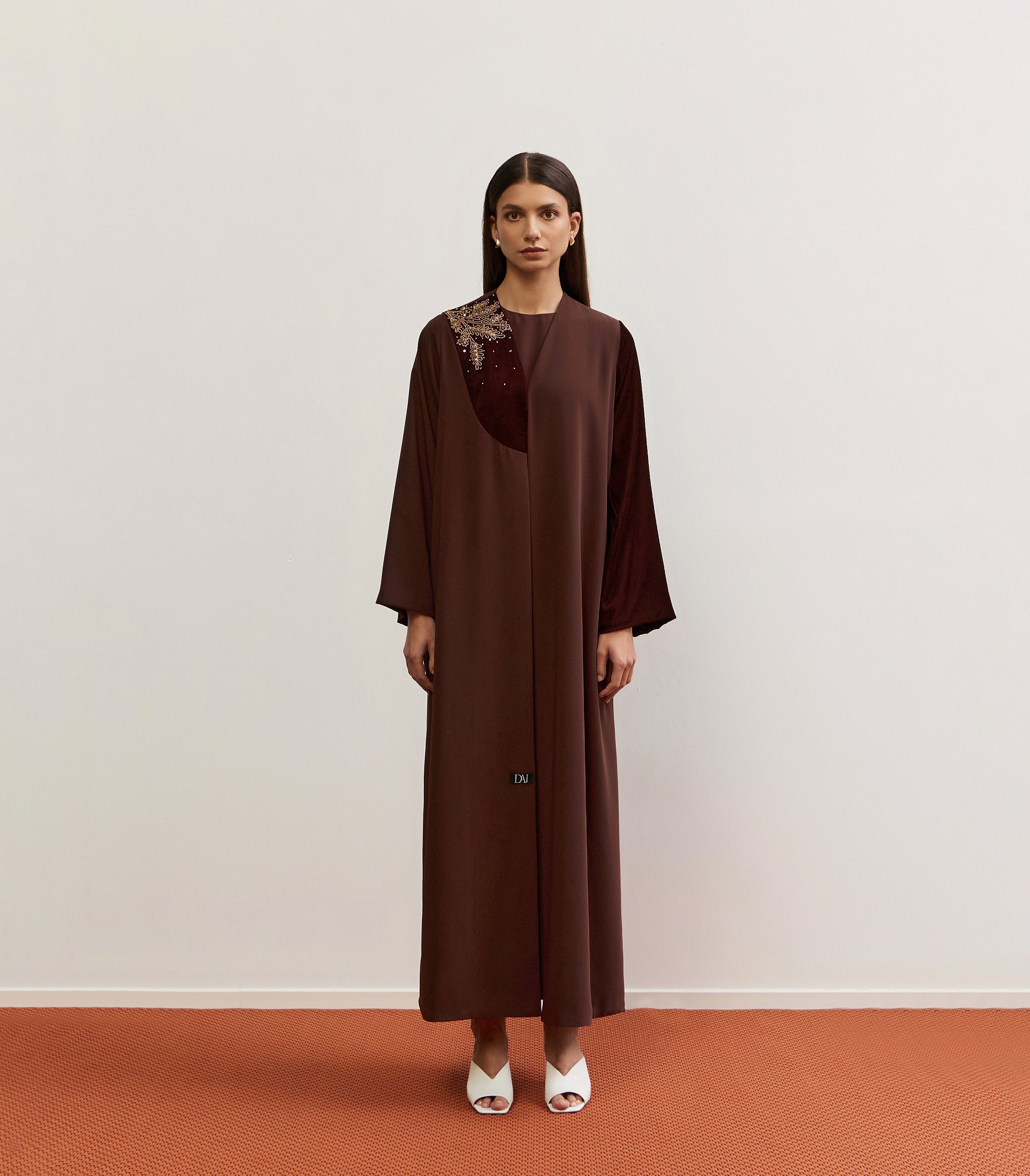 عباية ملونة فخمة لجين 1