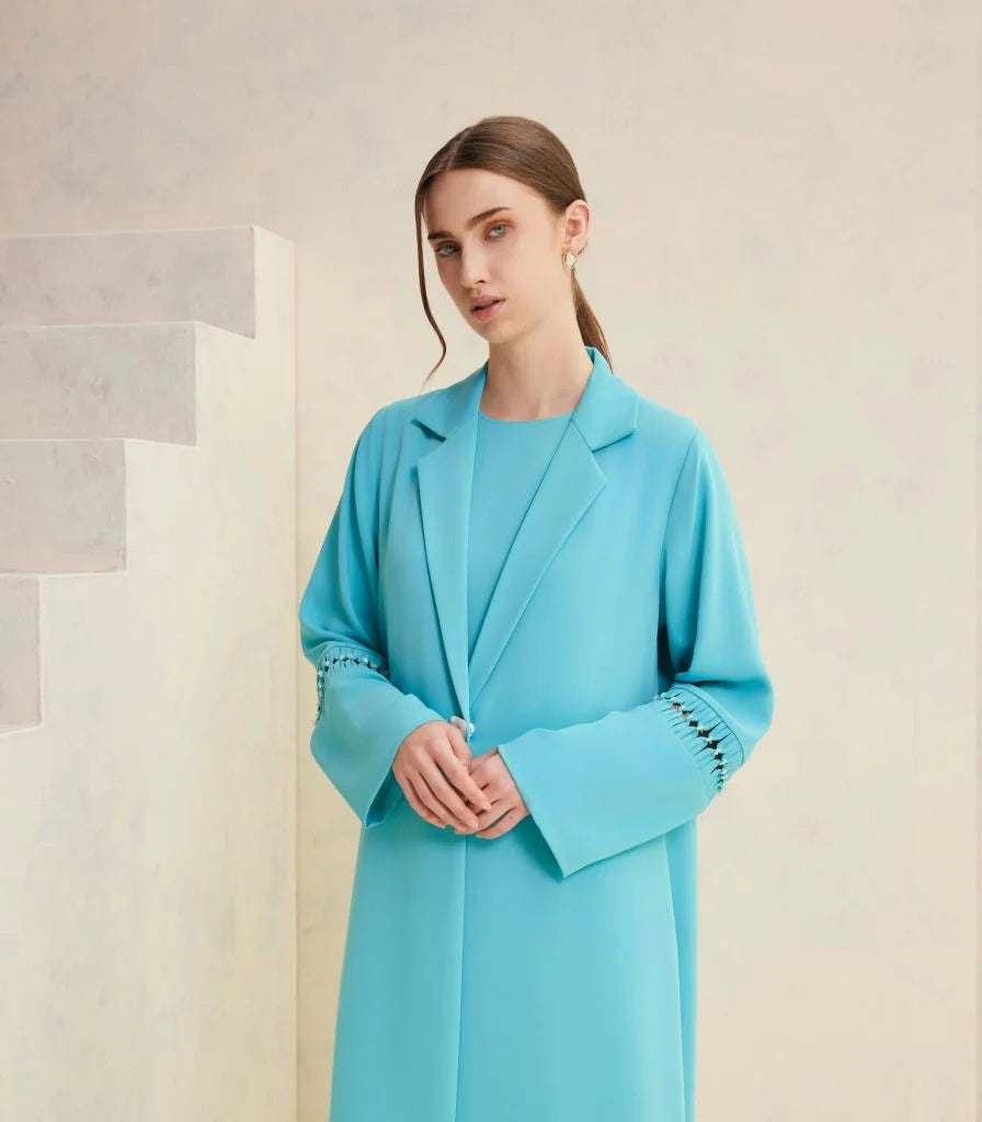 عباية ملونة فخمة ريحانة 2