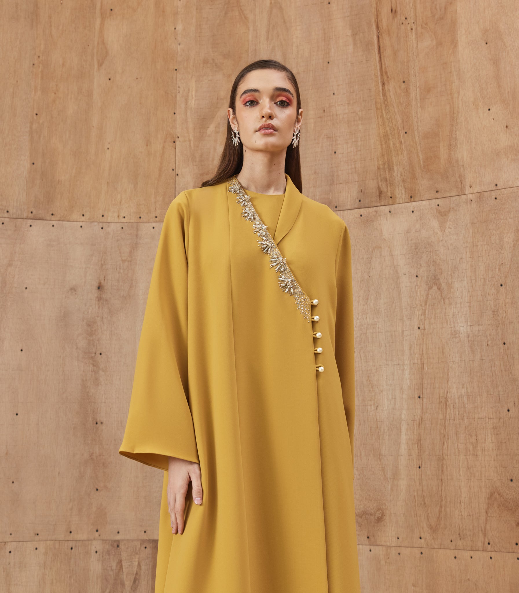 عباية ملونة فخمة نجود 2