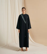 عباية سوداء فخمة نادية 1