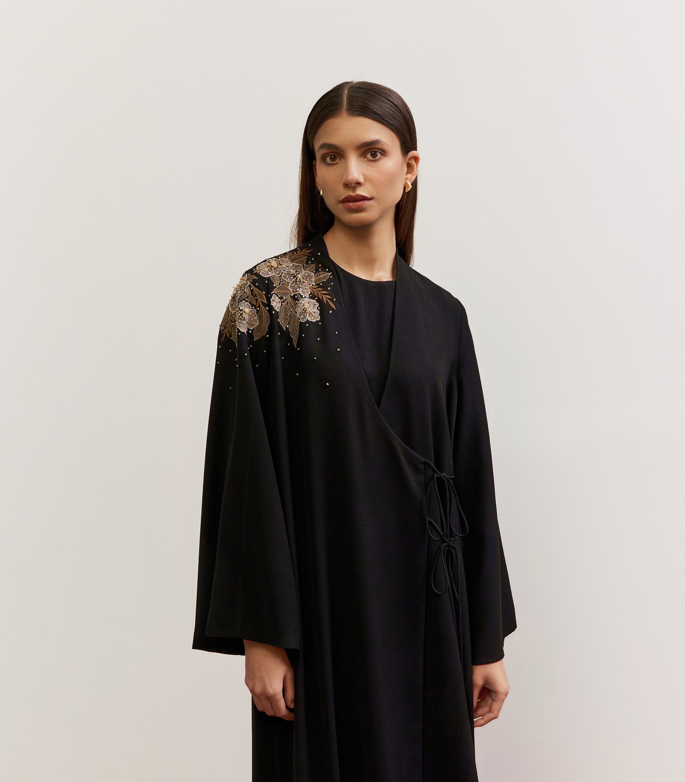 عباية سوداء فخمة إيشما 2