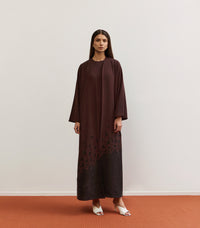 عباية ملونة فخمة سمر 1