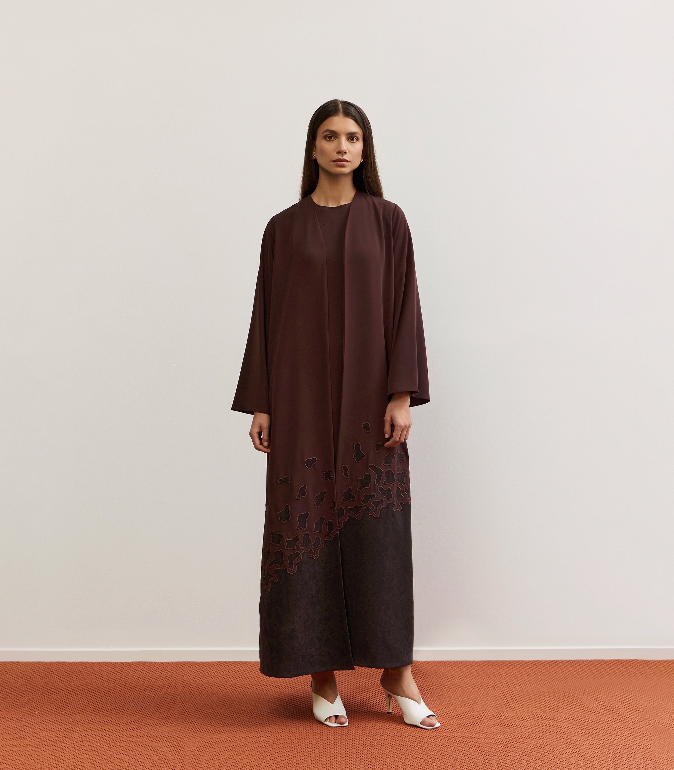 عباية ملونة فخمة سمر 1