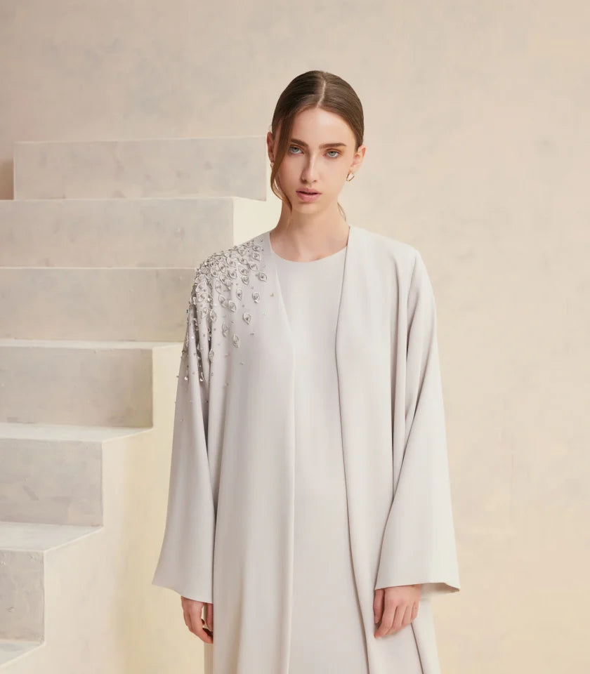 عباية ملونة فخمة صفية 2