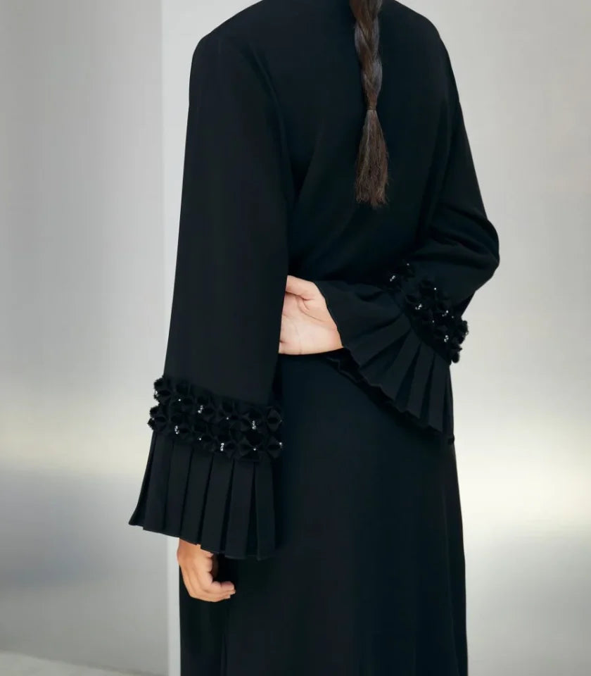 عباية سوداء فخمة كايرا 2
