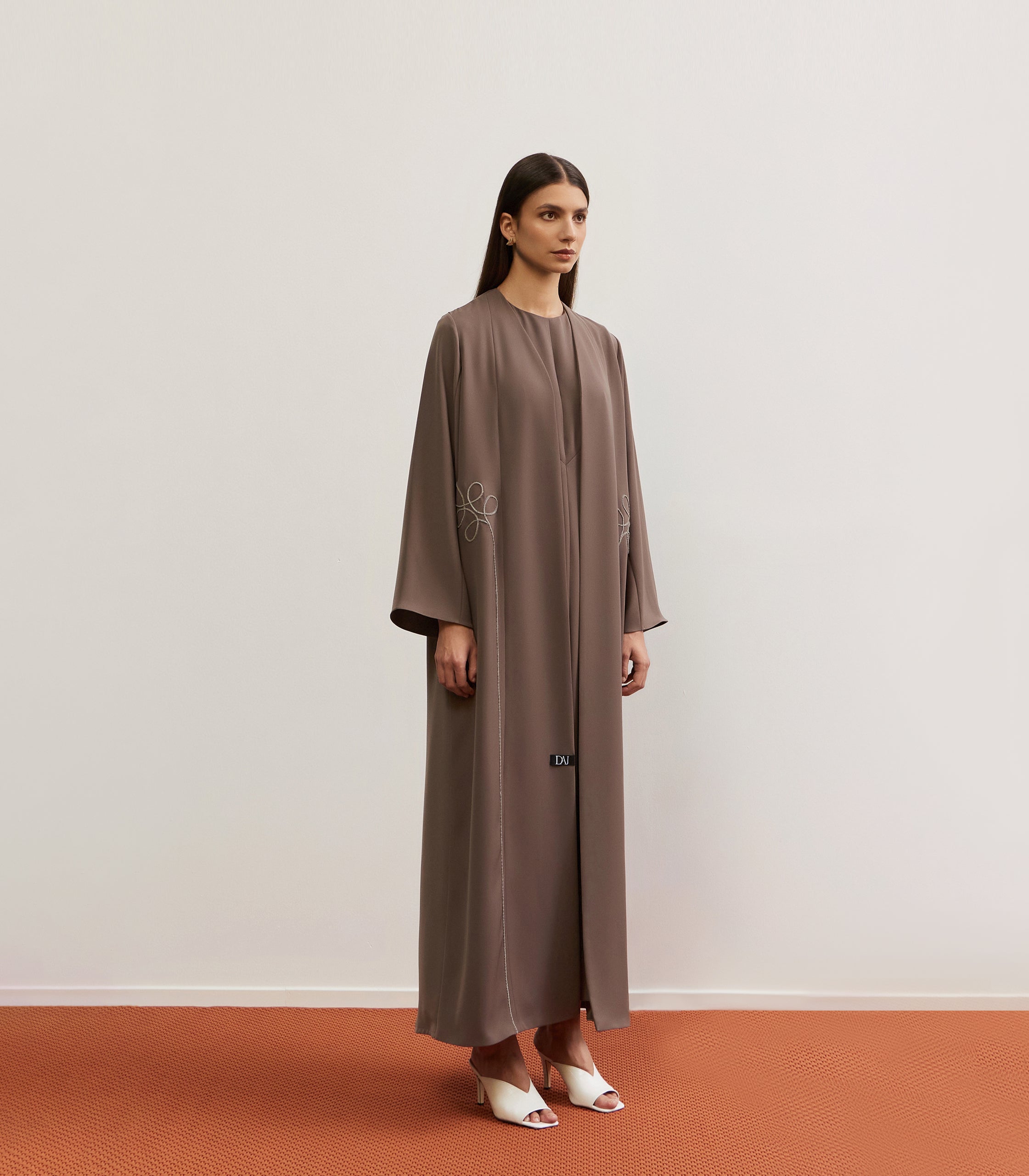 عباية ملونة فخمة نهال 1