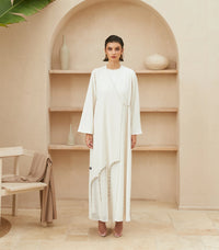 عباية ملونة فخمة نفسية 1