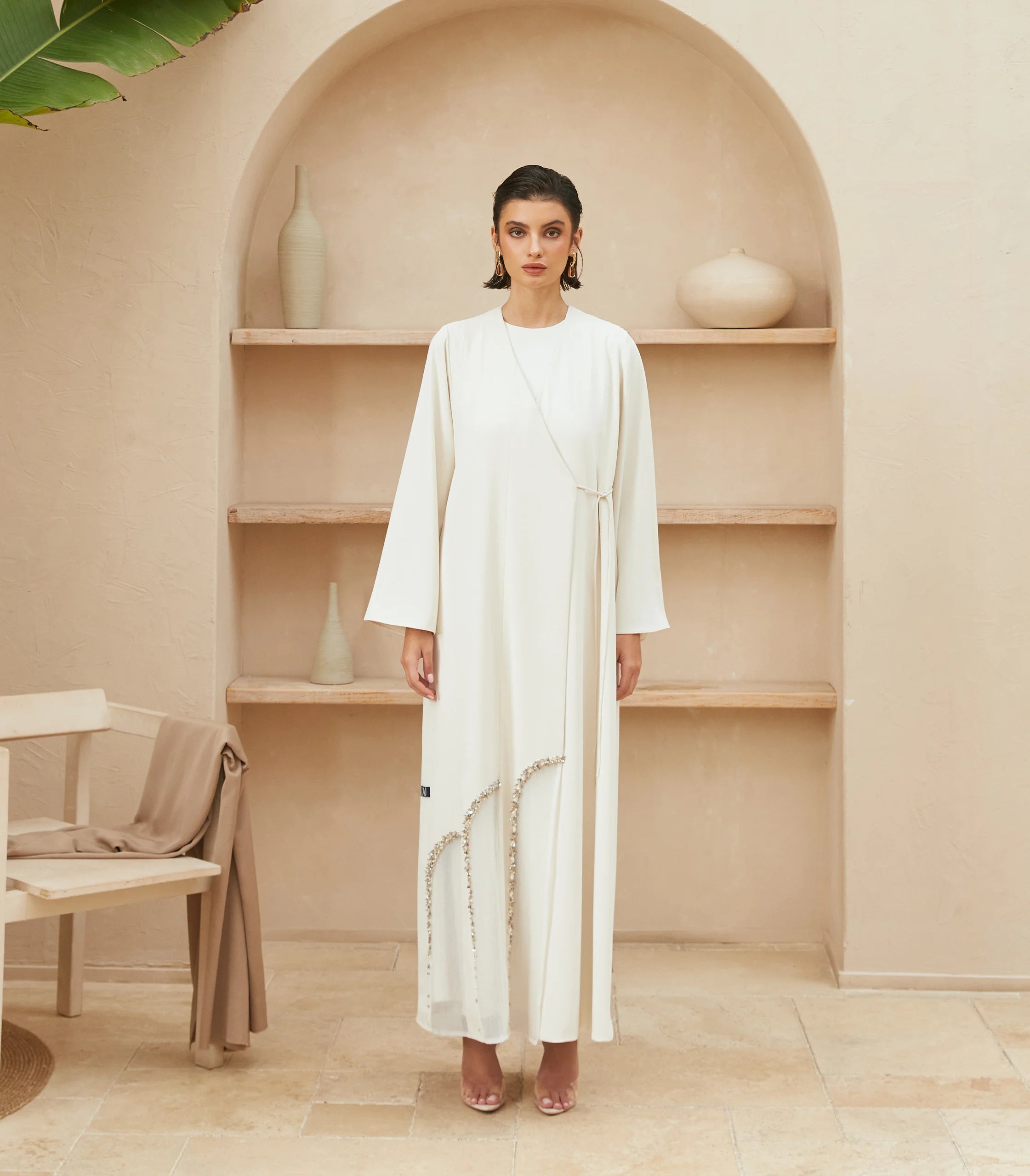 عباية ملونة فخمة نفسية 1