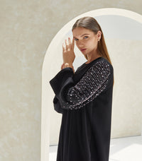 عباية سوداء فخمة سهى 2