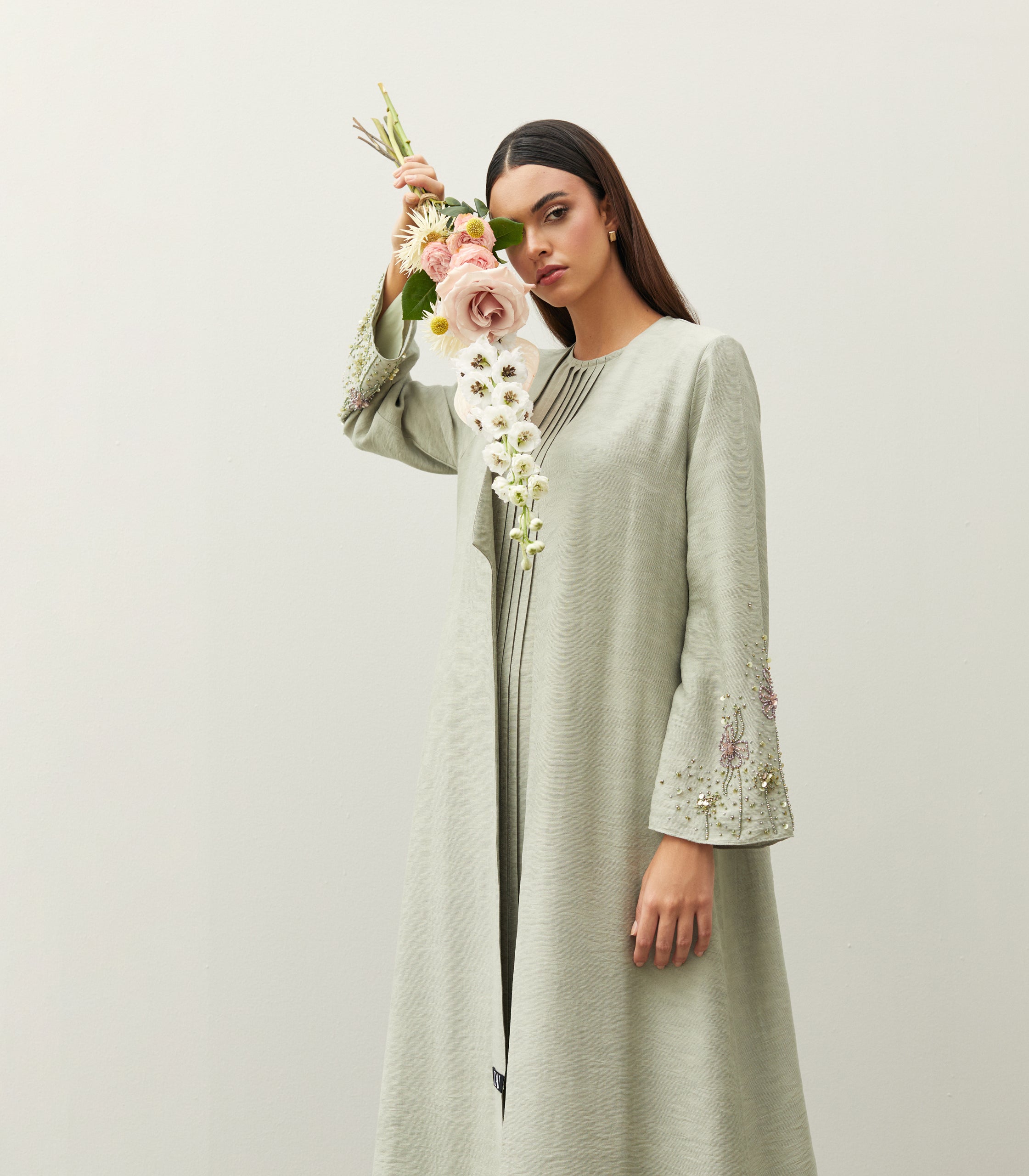 عباية ملونة فخمة نيسا 2