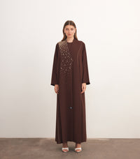 عباية ملونة فخمة آيزة 1