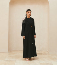 عباية سوداء فخمة نيمرا 1