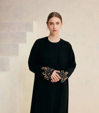 عباية سوداء فخمة سودة 2