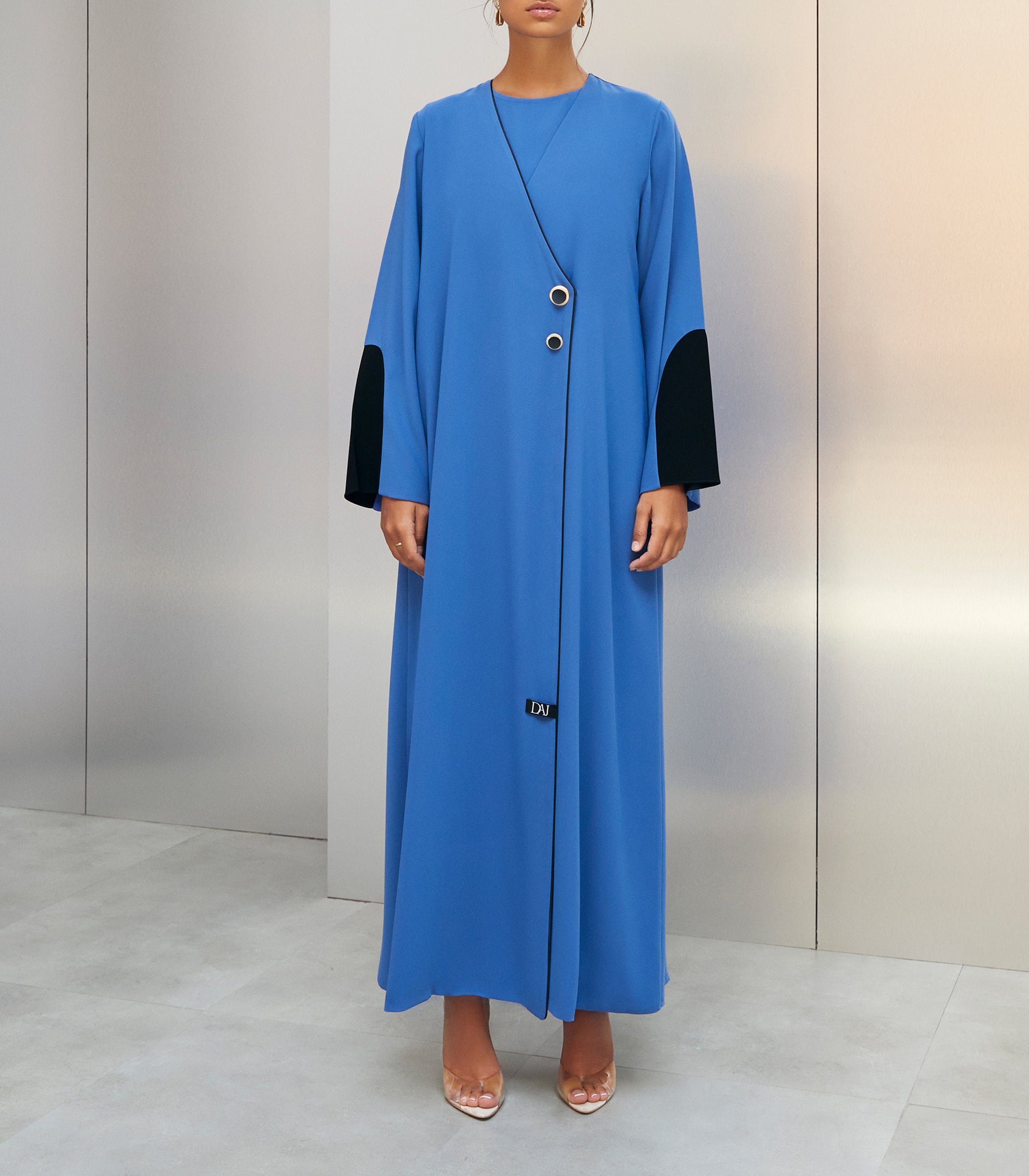 عباية ملونة فخمة كايلا