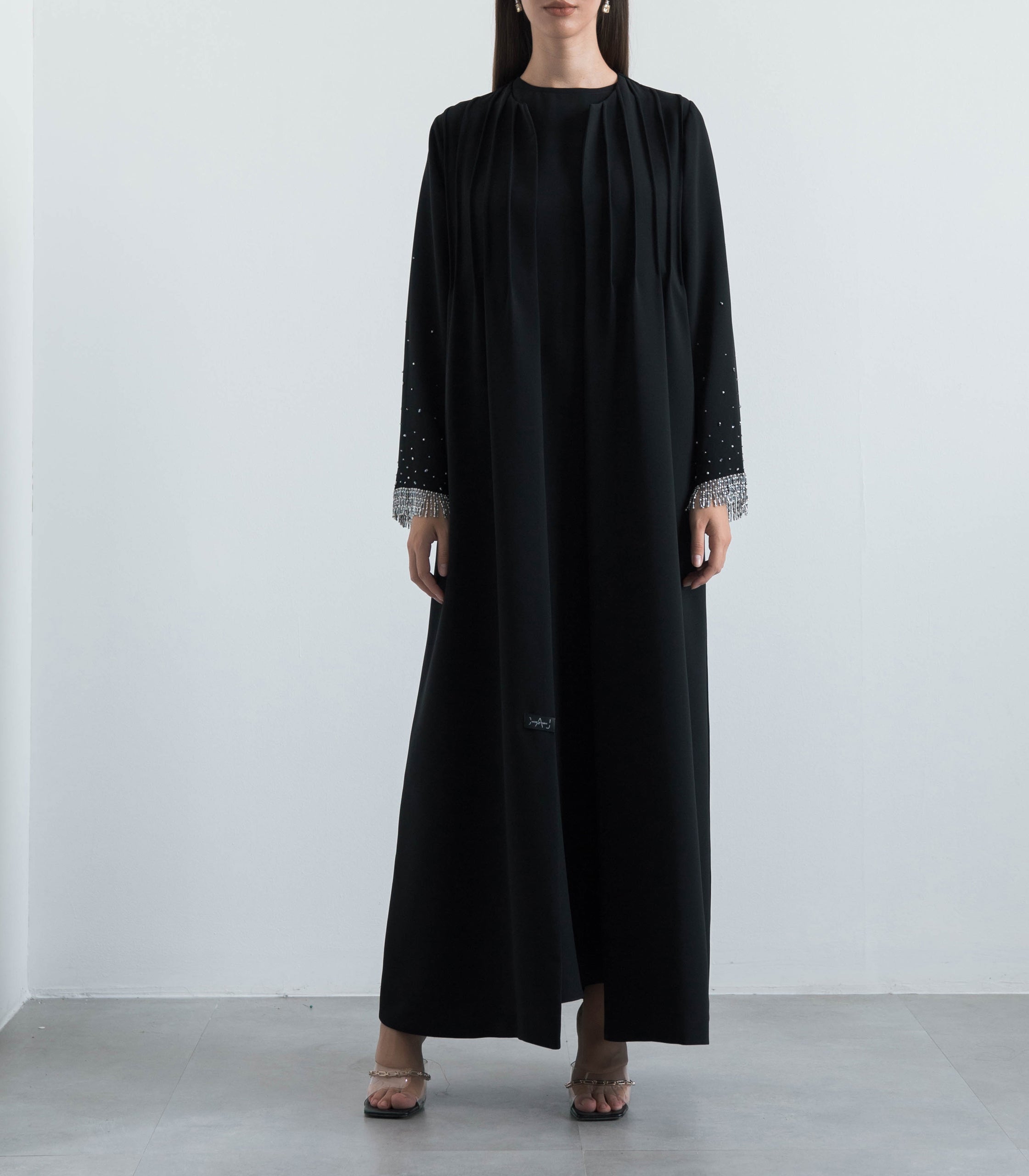 عباية سوداء فخمة ميهاك