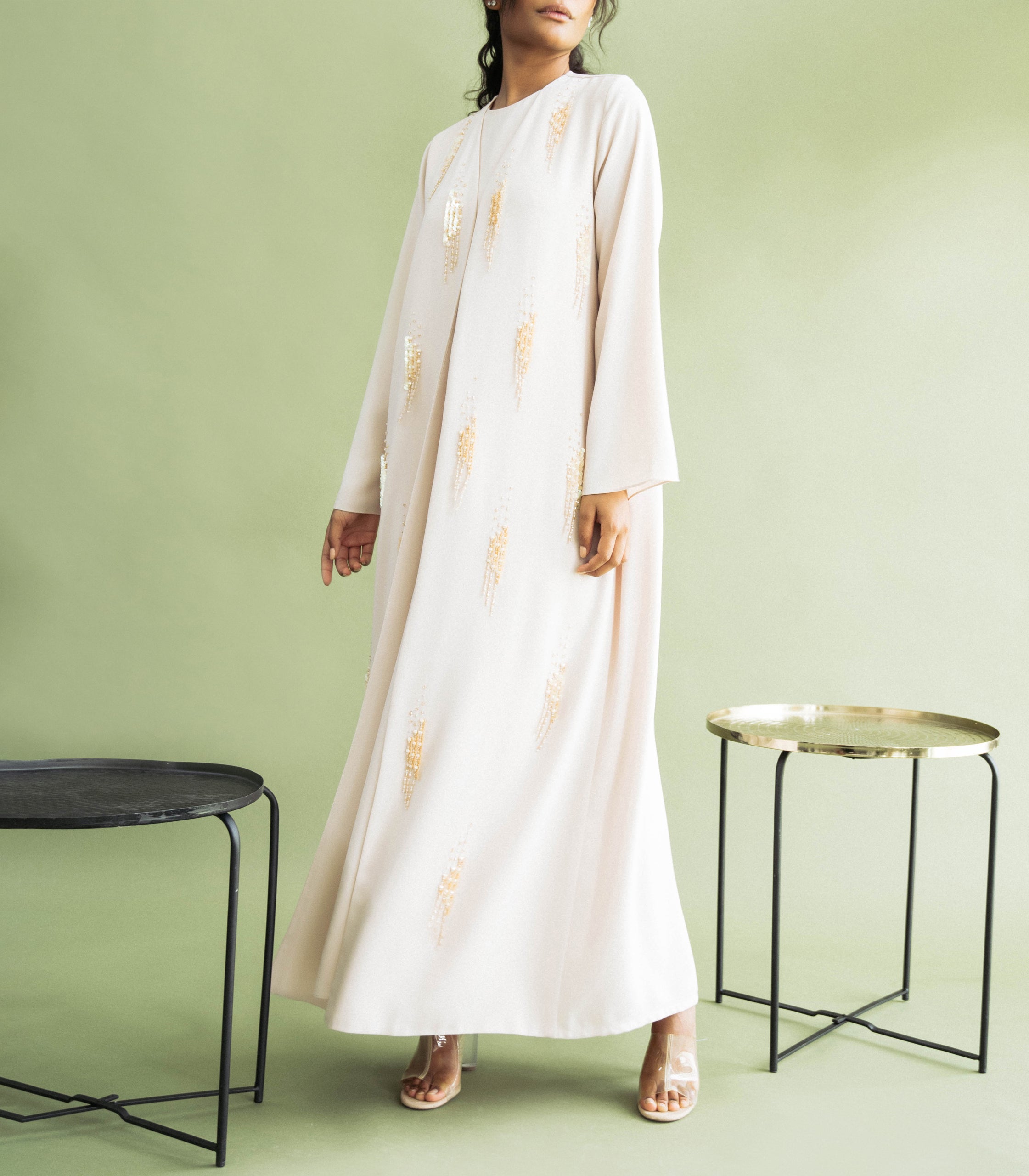 عباية ملونة فخمة ماهرة