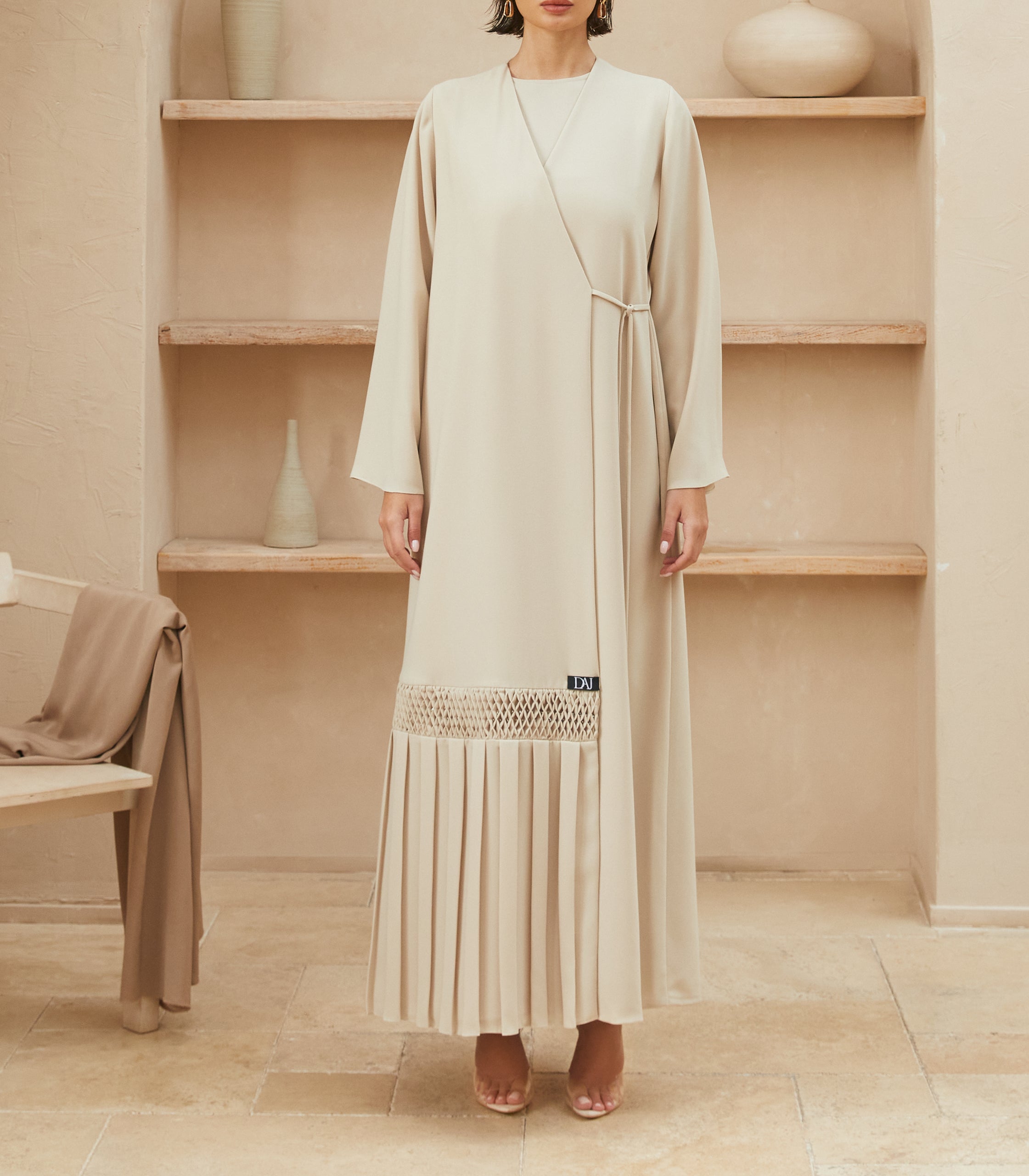 عباية ملونة فخمة نجاة